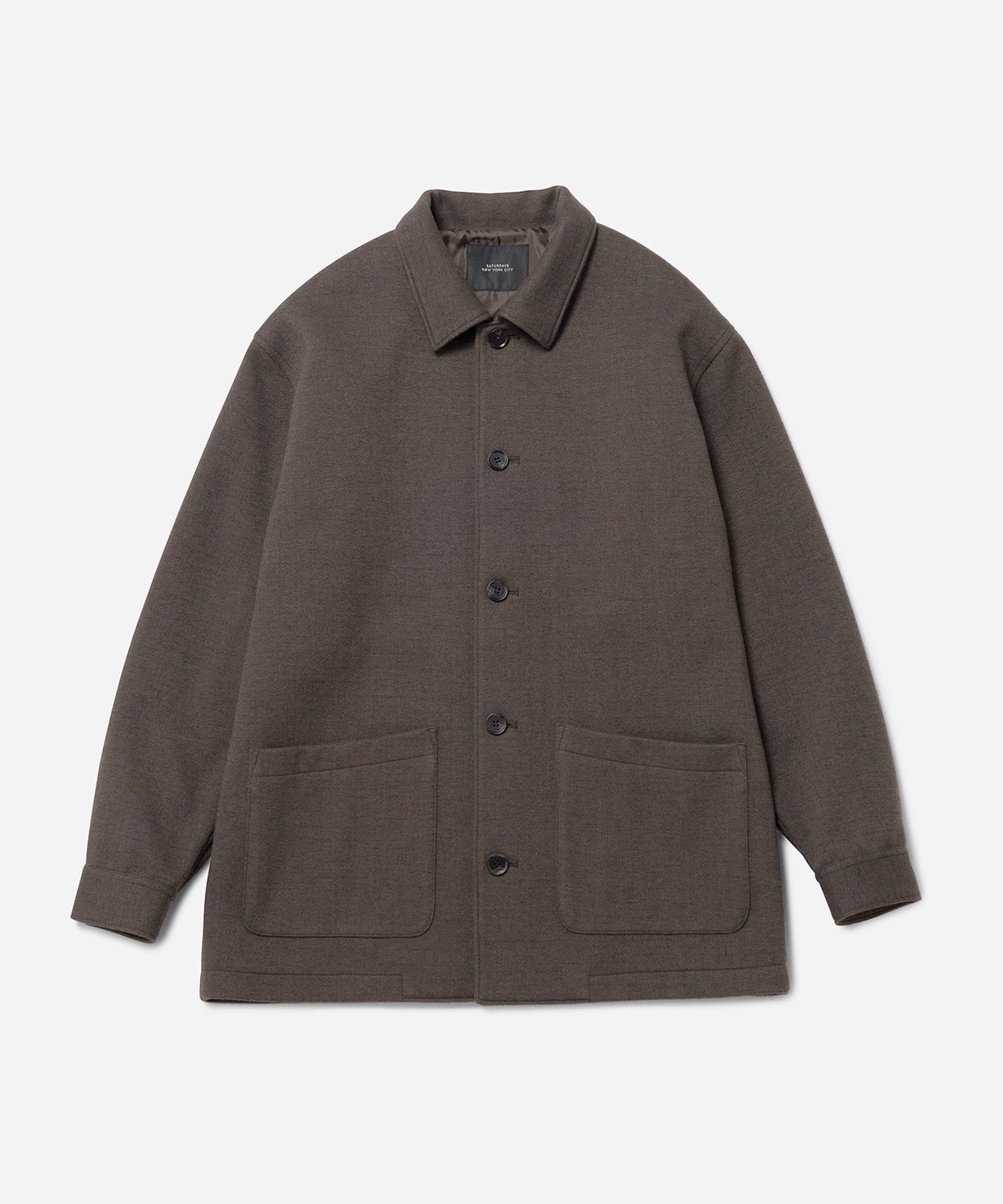 Coverall Wool Shirts Blouson