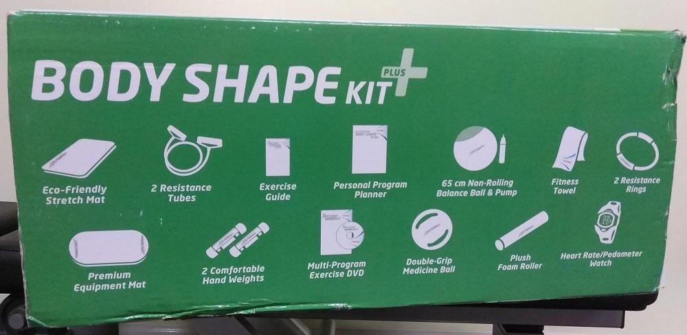 Life Fitness Body Shape Kit Plus-FREE SHIPPING