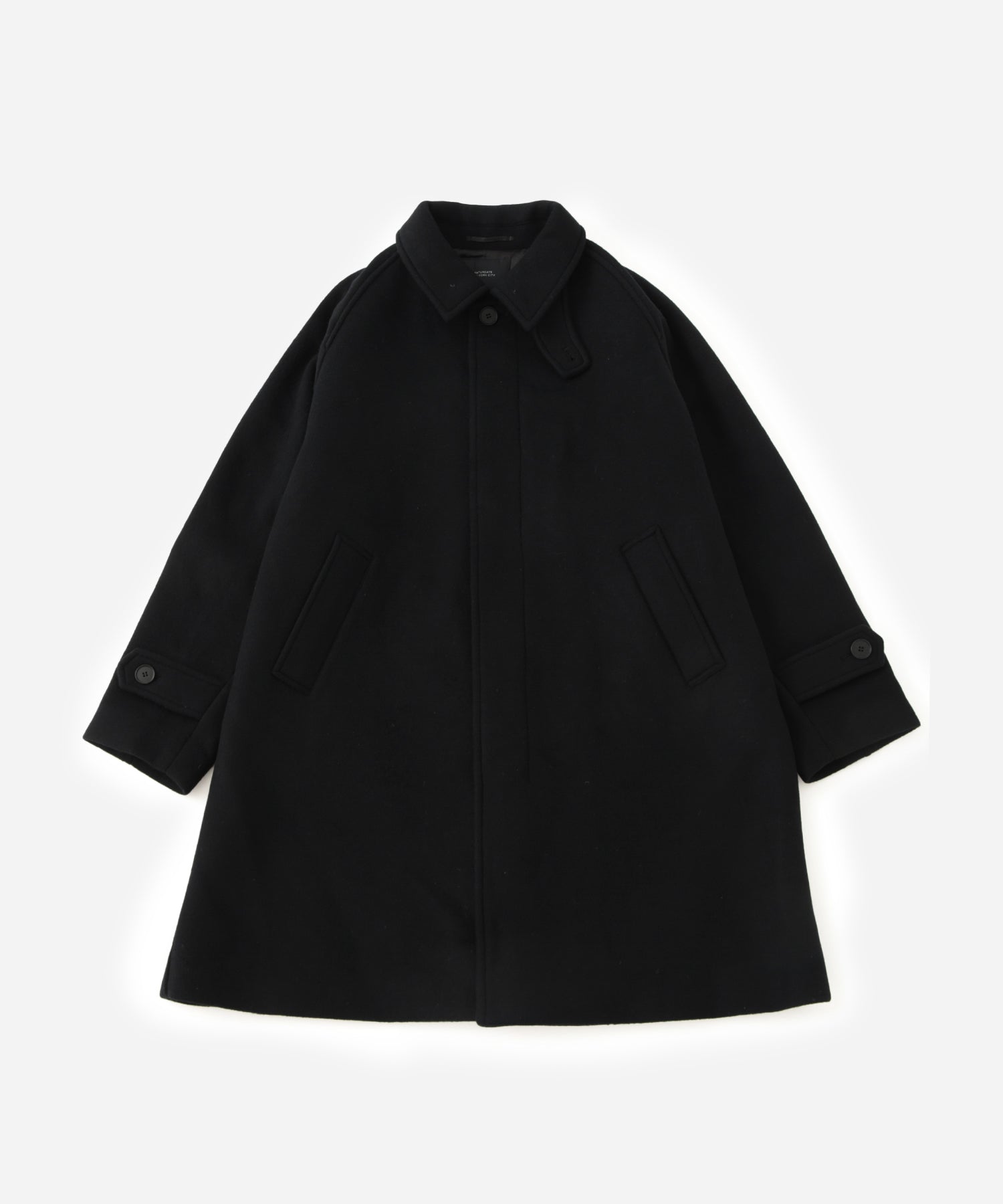 Double Weave Wool Overcoat
