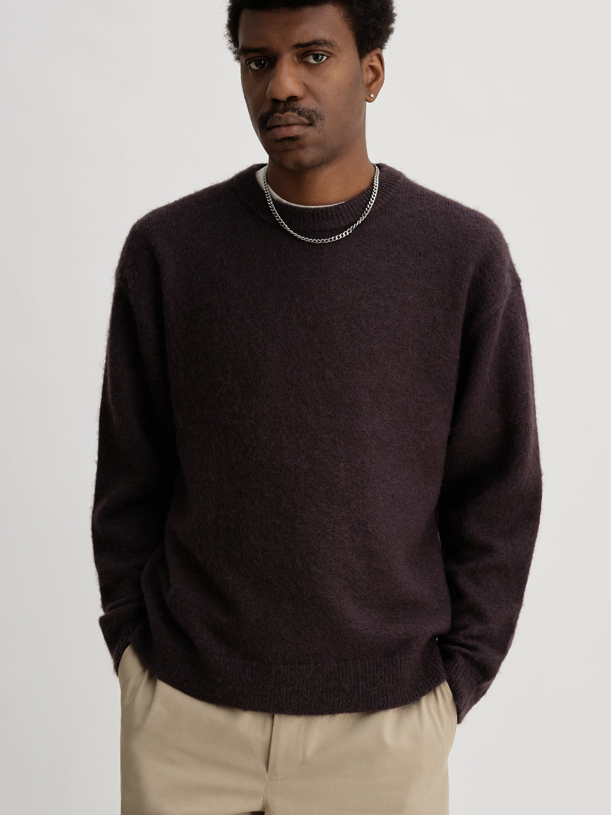 Mohair Shaggy Knit