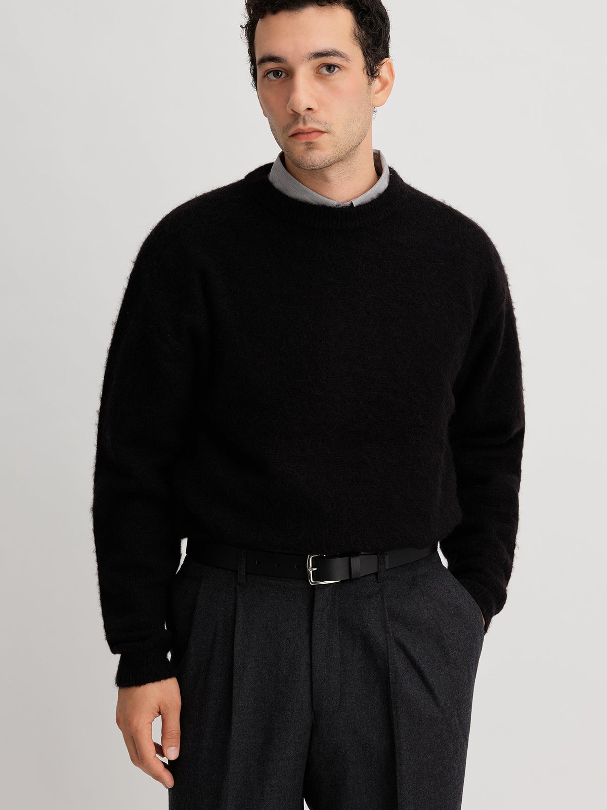 Mohair Shaggy Knit