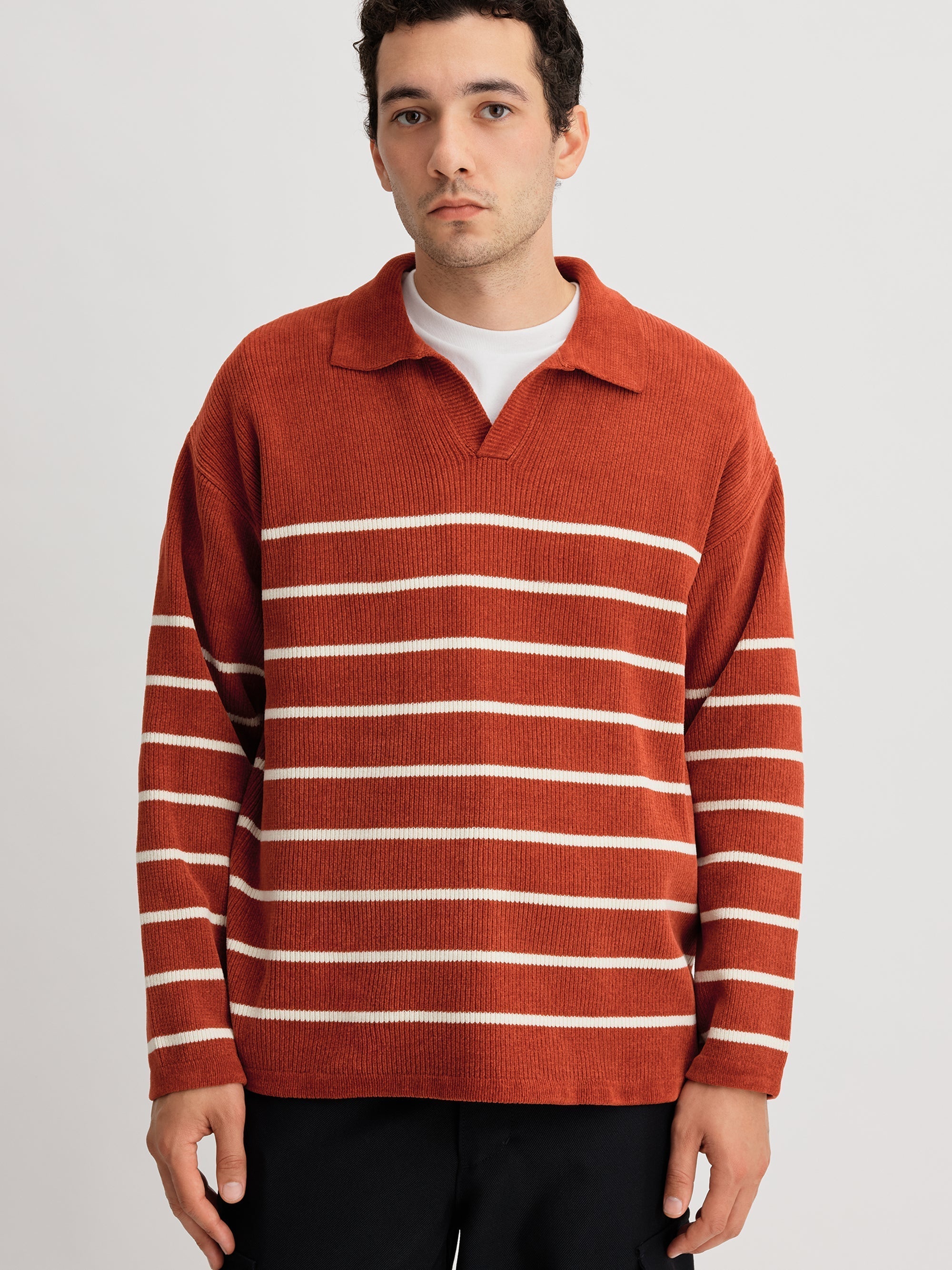 Mole Yarn Stripe Skipper Knit