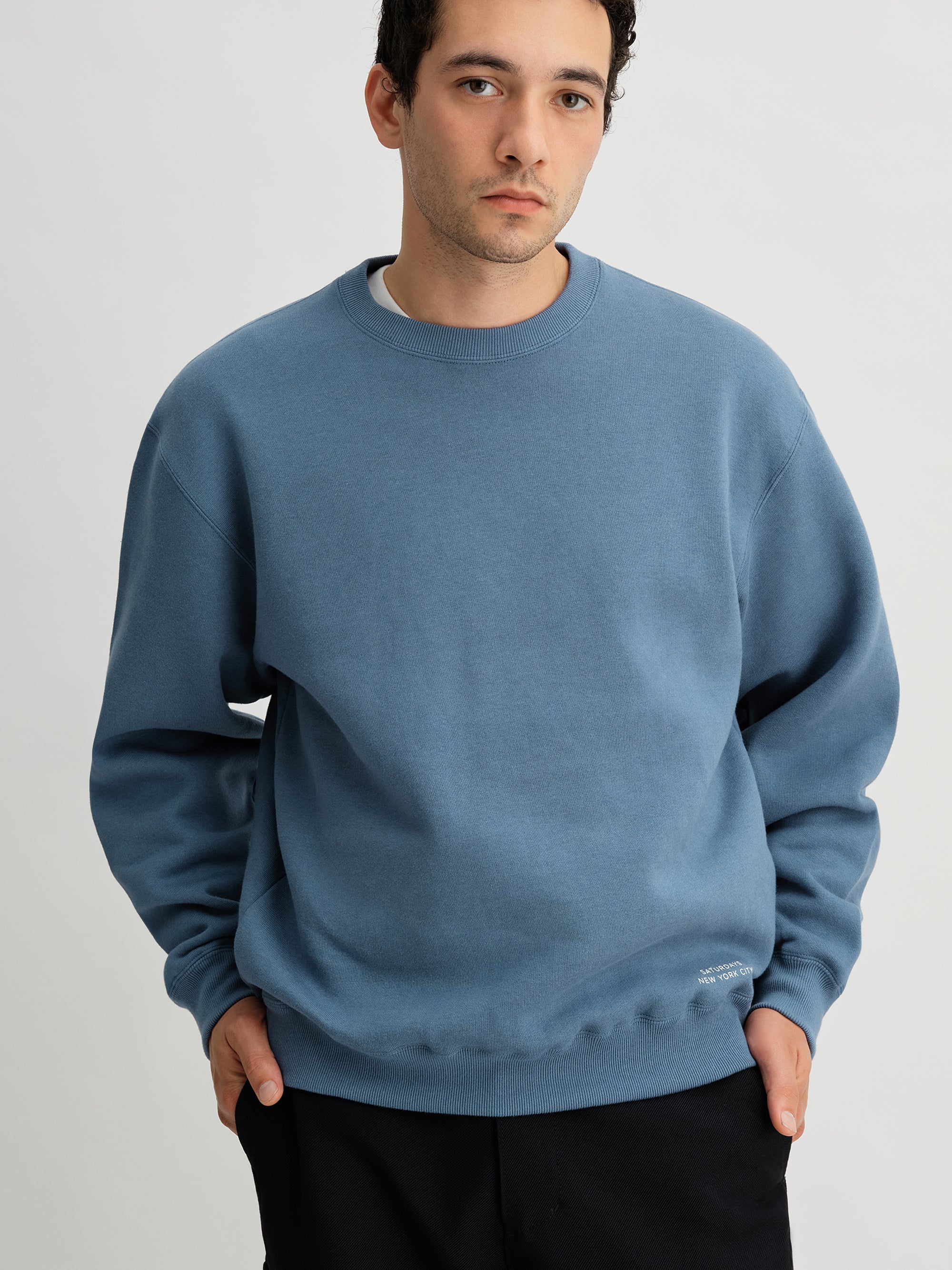 Wool Blend Crew Sweatshirt
