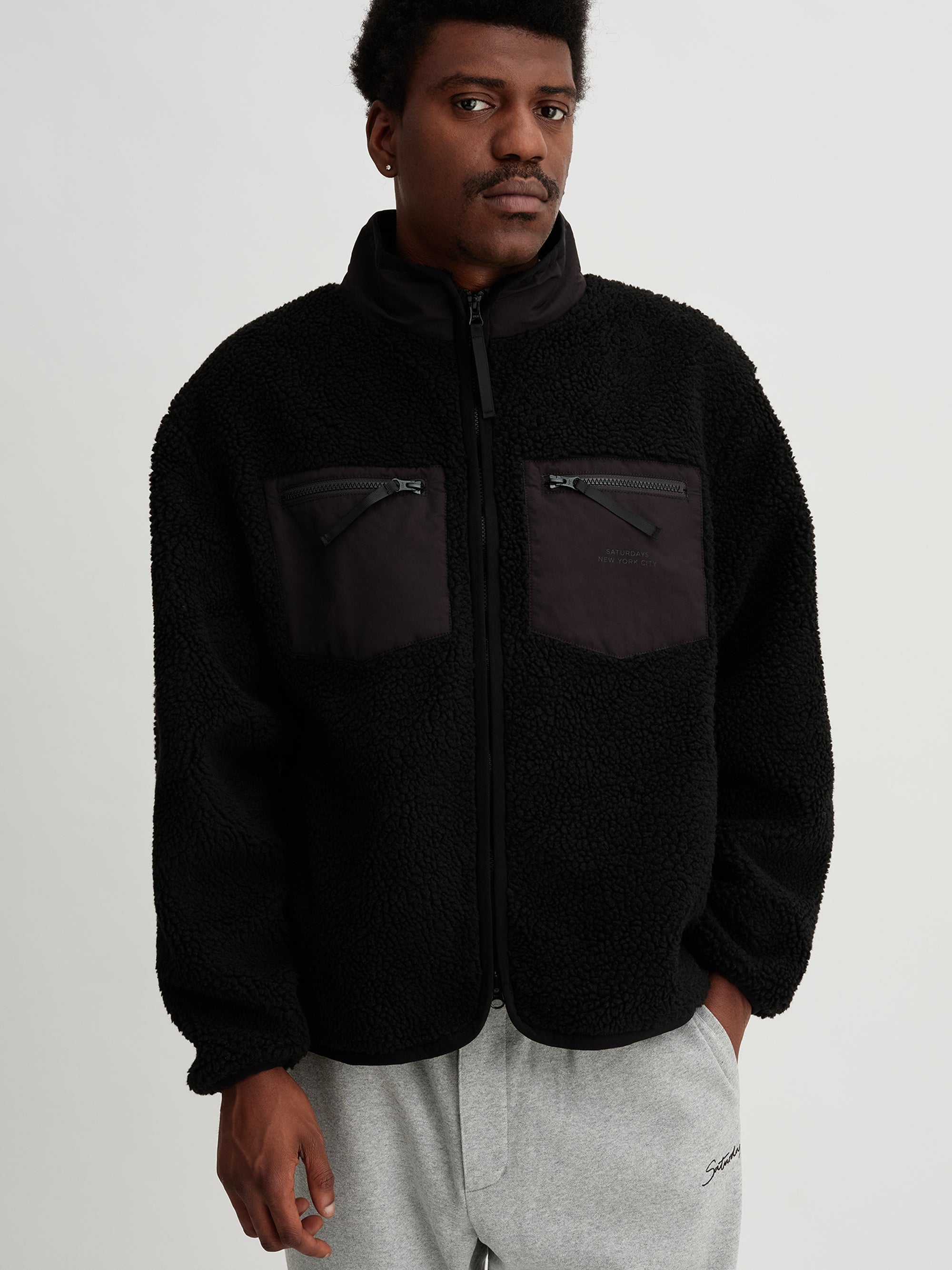 Boa Fleece Zip Blouson