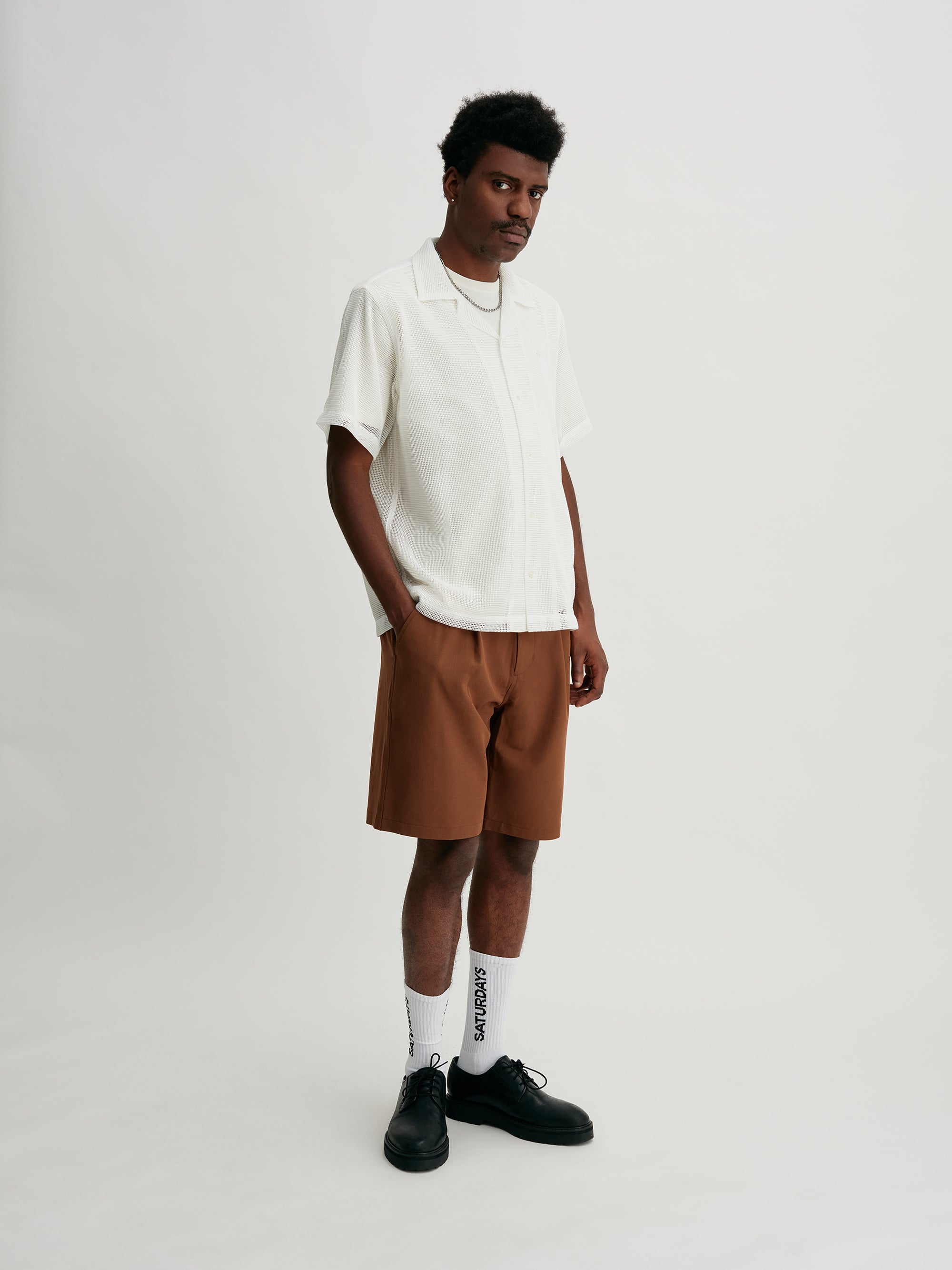 Lightweight Wool Walk Shorts