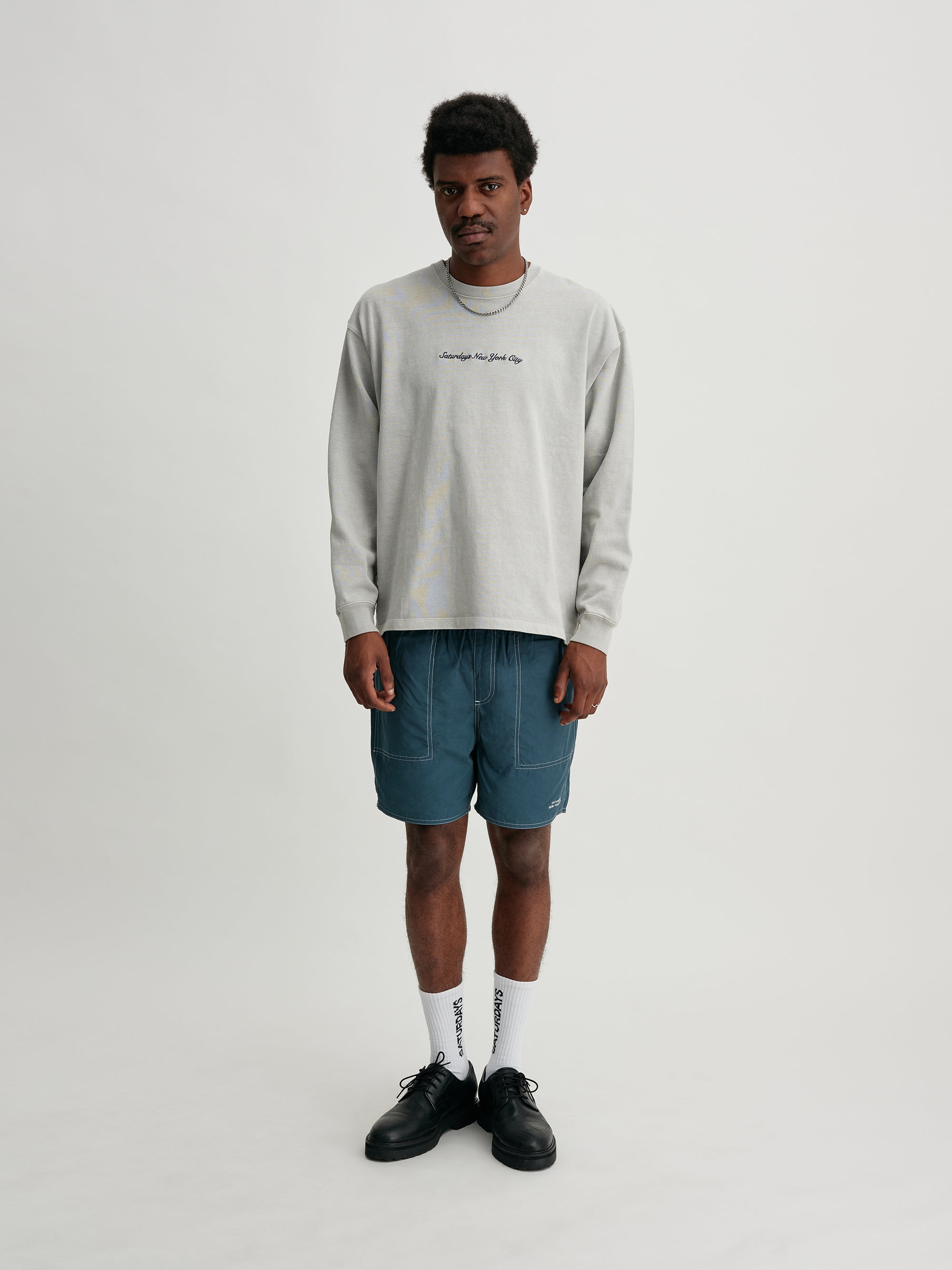 Talley Contrast Stitch Swim Shorts