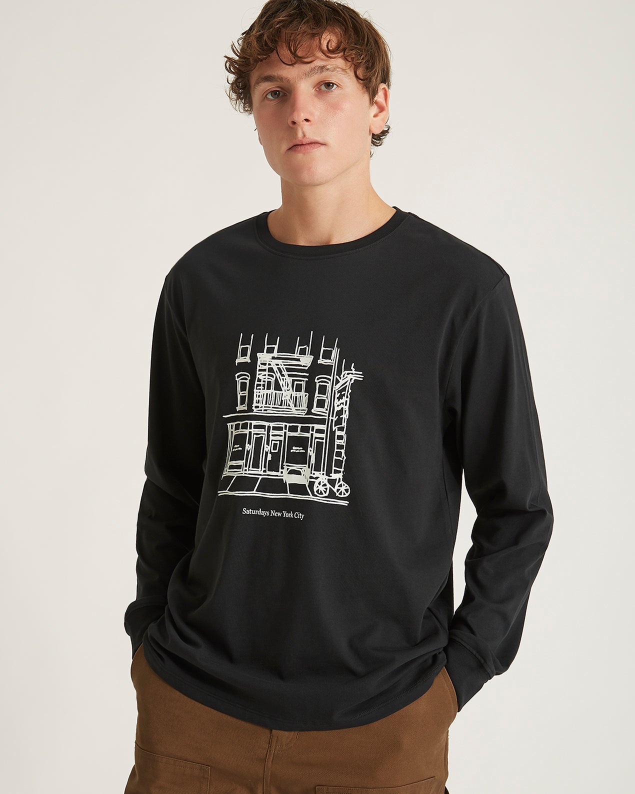 Cafe Standard LS Tee