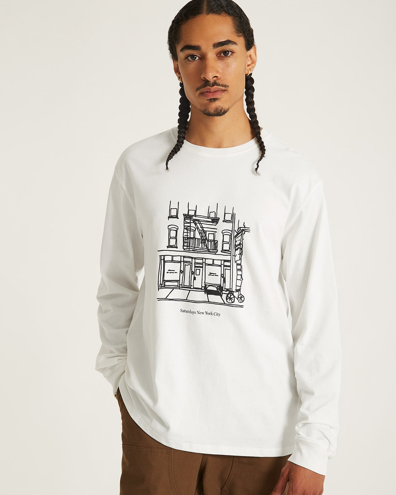 Cafe Standard LS Tee