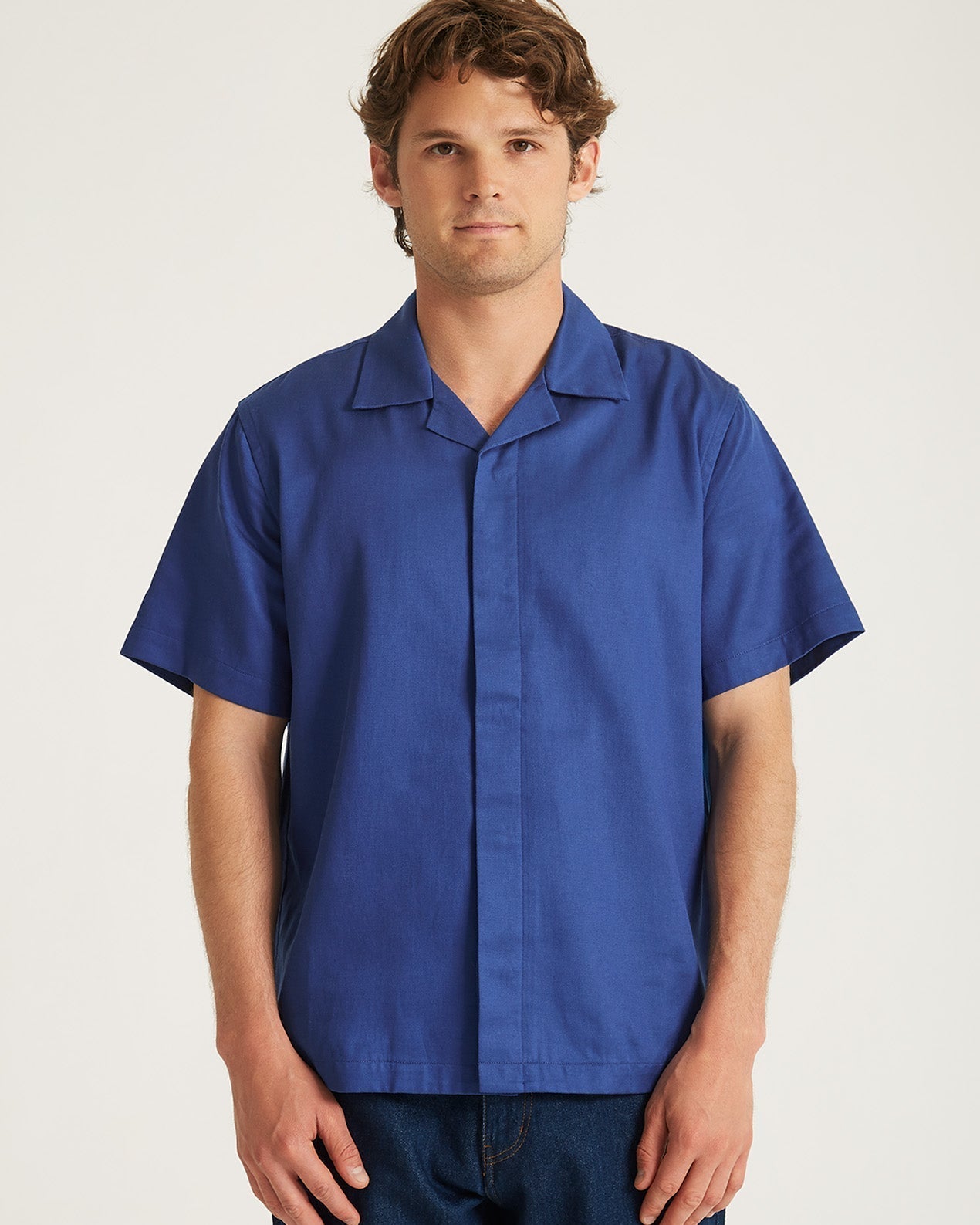 York Camp Collar Short Sleeve Shirt