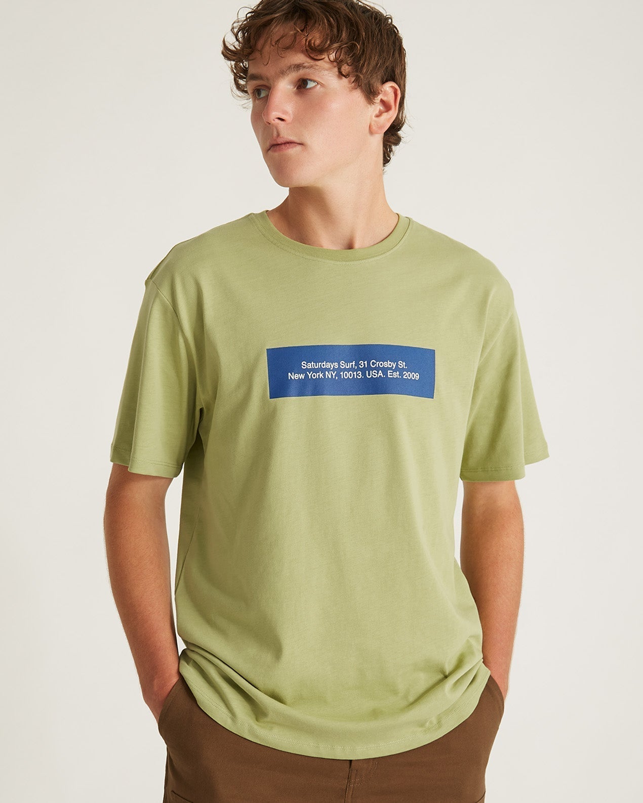 Saturdays Block Standard SS Tee