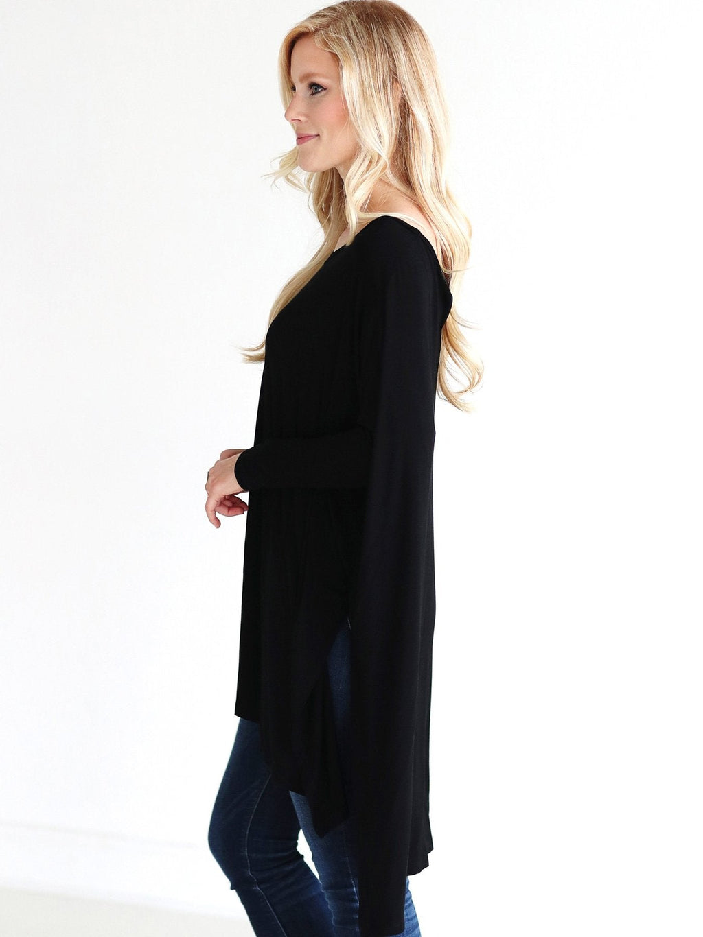 BLACK DLMN OVERSIZED TEE