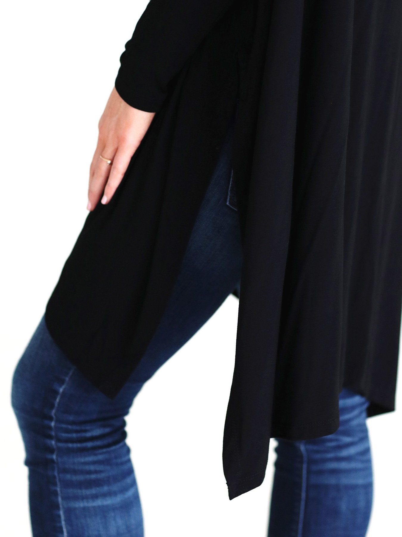 BLACK DLMN OVERSIZED TEE