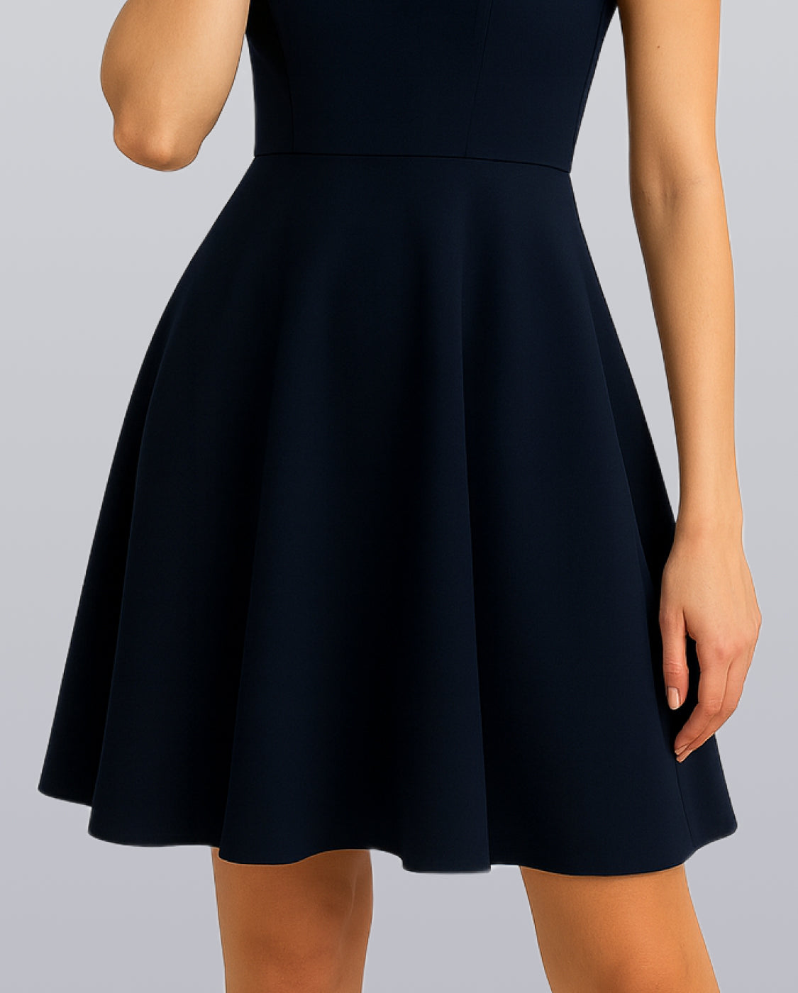 Fit & Flare Midi Dress image 3