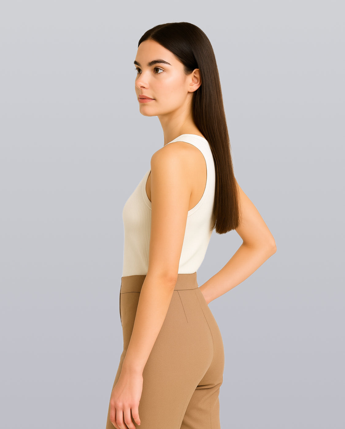 Soft Stretch Cotton Top image 2