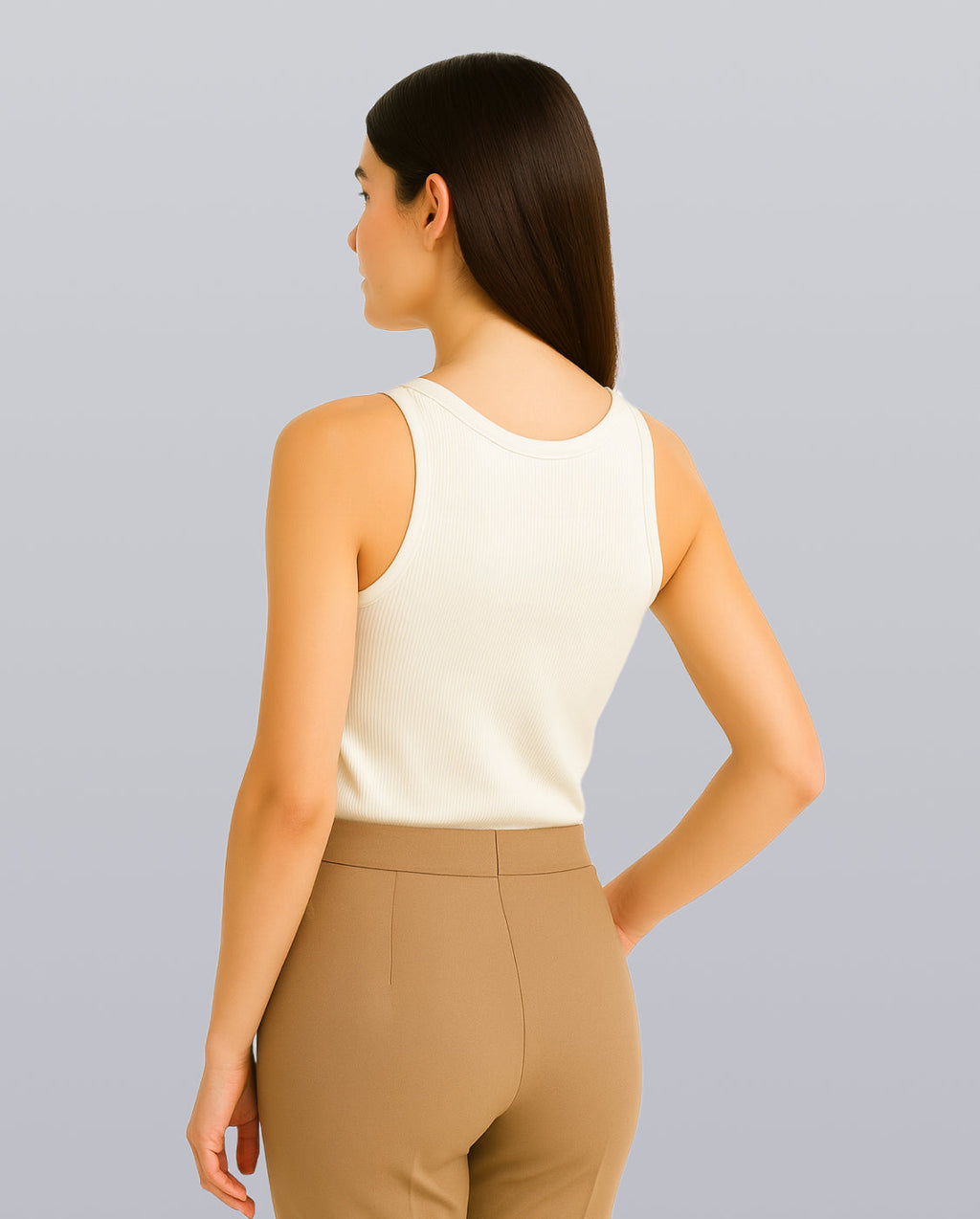 Soft Stretch Cotton Top image 3