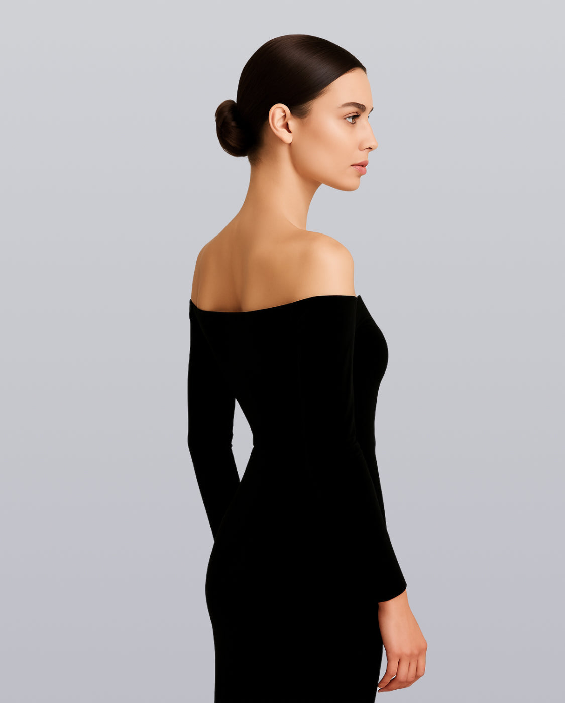 Off-Shoulder Bodycon Dress image 4