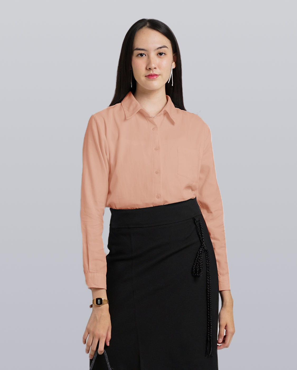 Formal Long Sleeve Collared Shirt image 6
