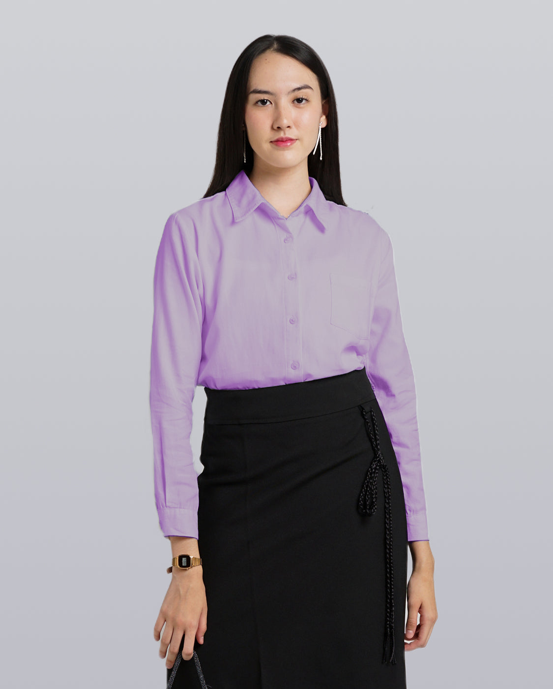 Formal Long Sleeve Collared Shirt image 7