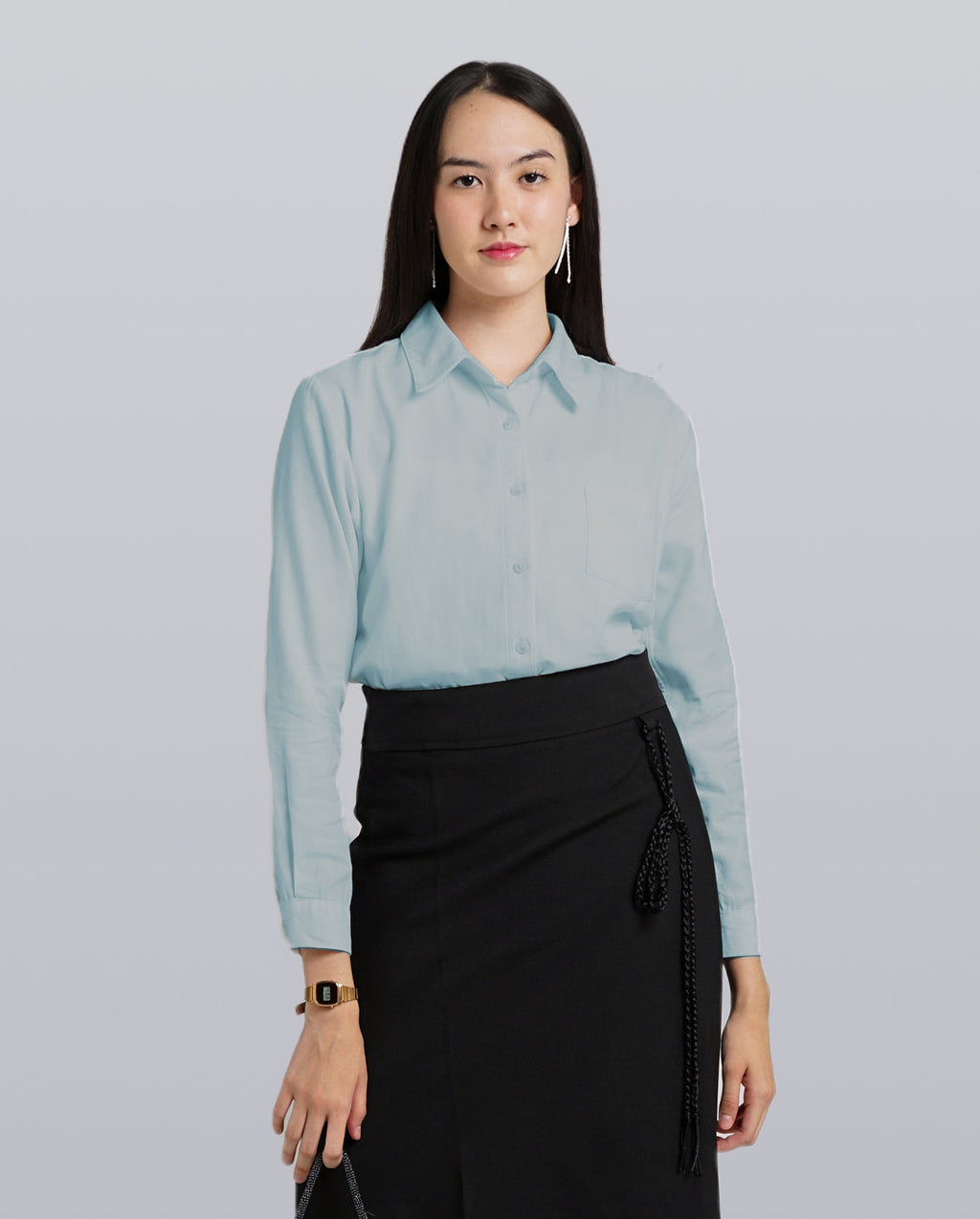 Formal Long Sleeve Collared Shirt image 5