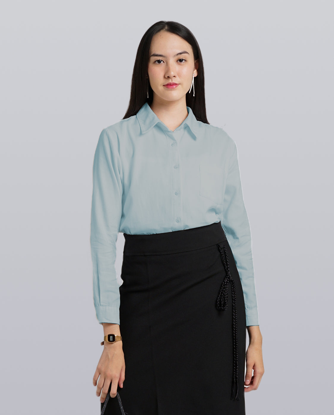 Formal Long Sleeve Collared Shirt image 5
