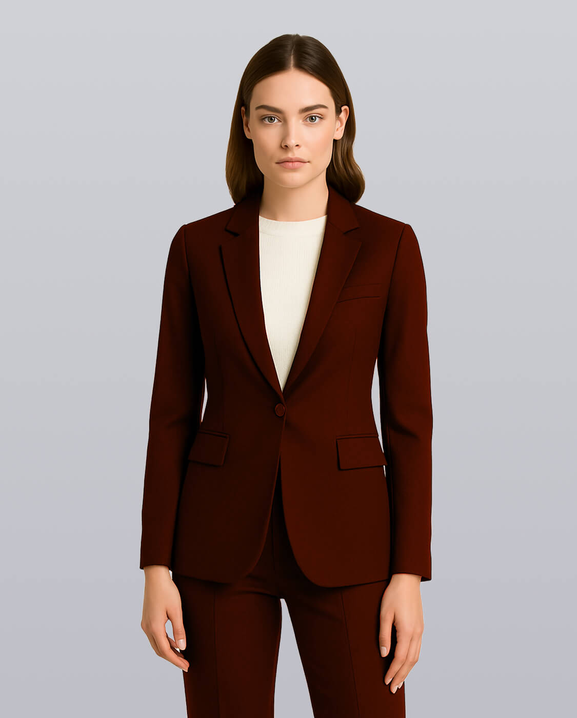 Minimalist Fitted Blazer image 5
