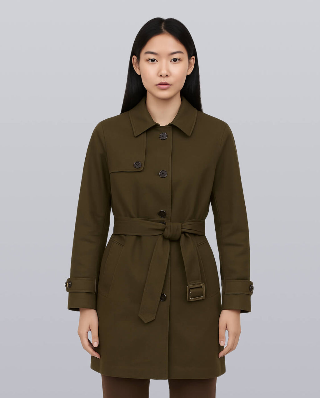 Belted Trench Coat