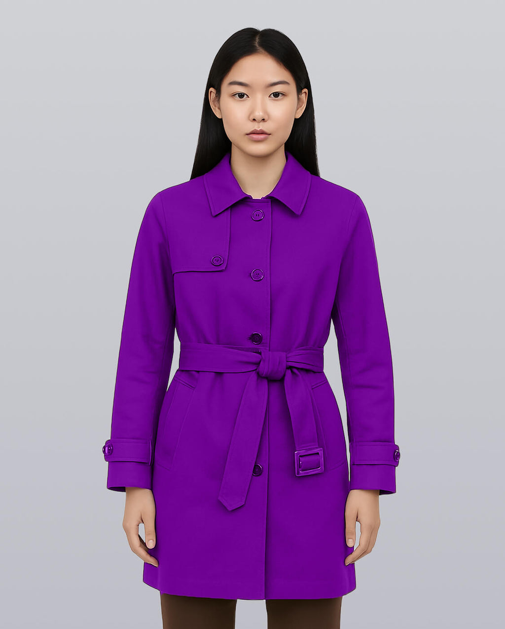 Belted Trench Coat image 6
