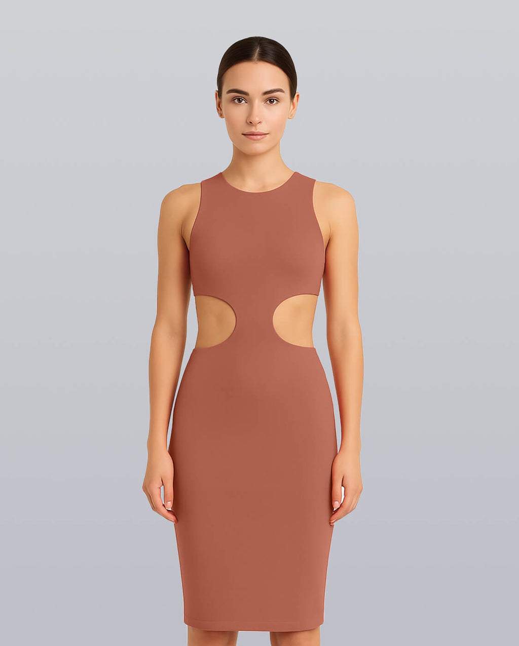 Cut-Out Bodycon Midi Dress image 5