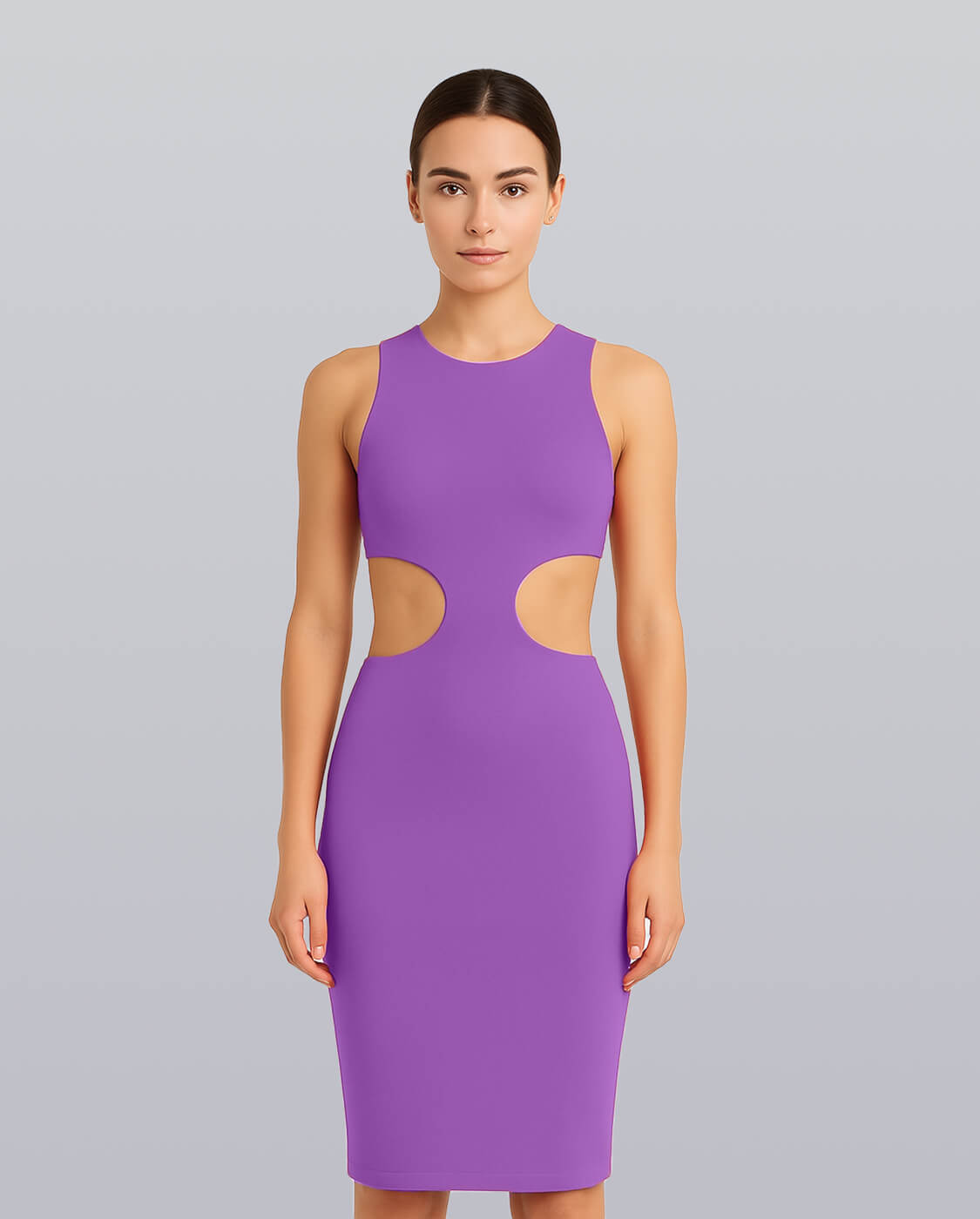 Cut-Out Bodycon Midi Dress image 6