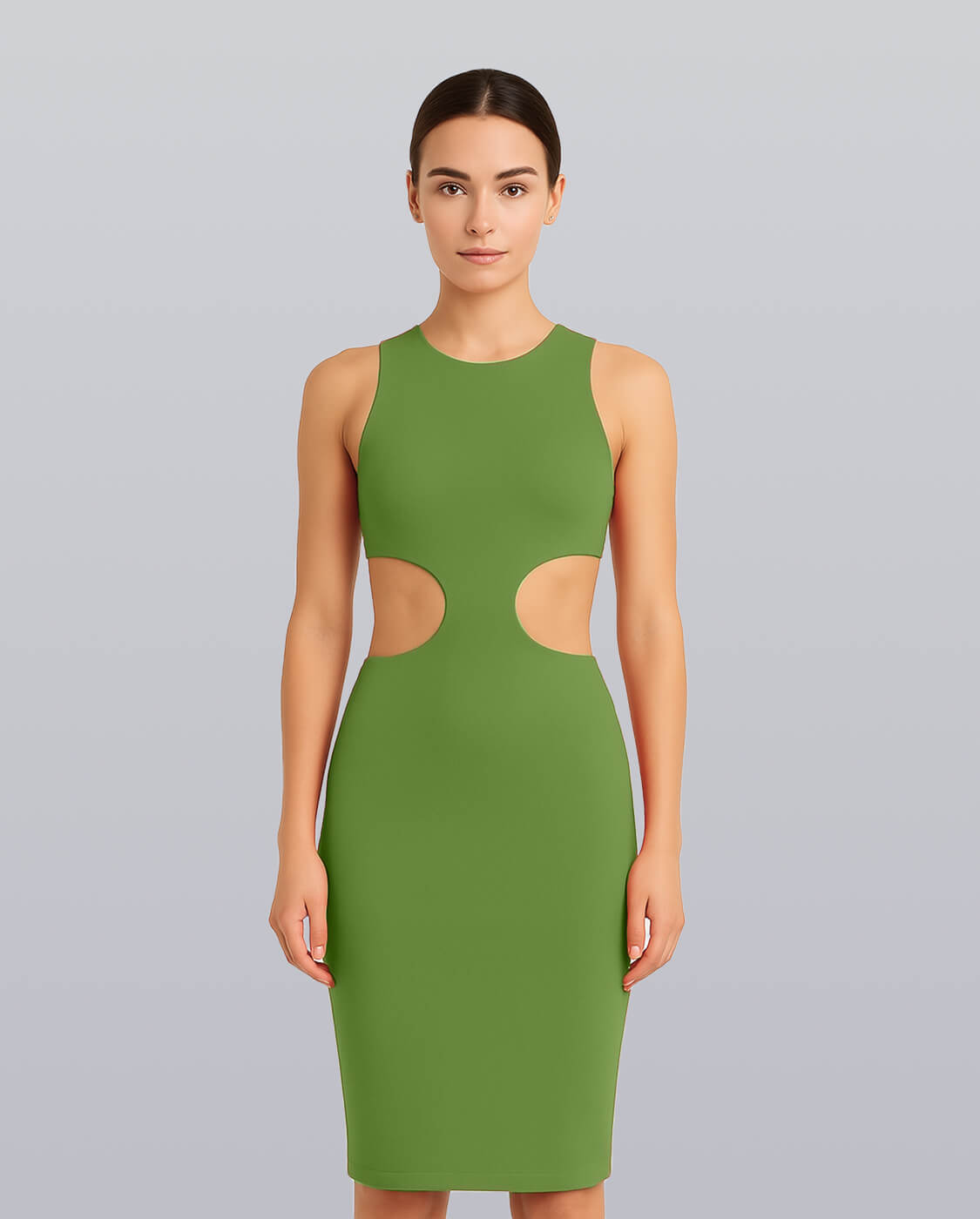 Cut-Out Bodycon Midi Dress image 7