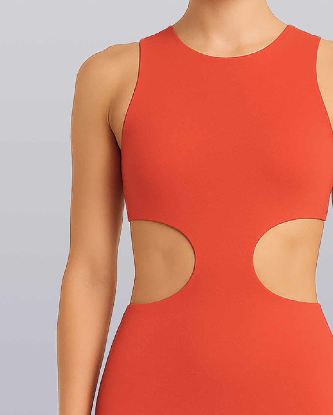 Cut-Out Bodycon Midi Dress image 3