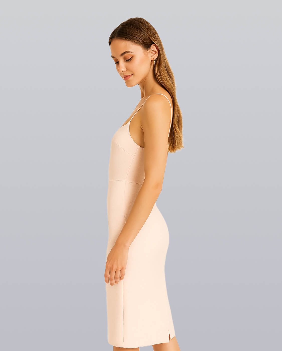 Sleek Bodycon Slip Dress image 3