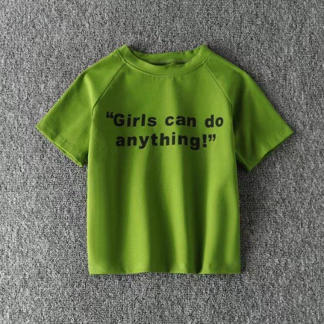 'Girls can do anything' T-Shirt